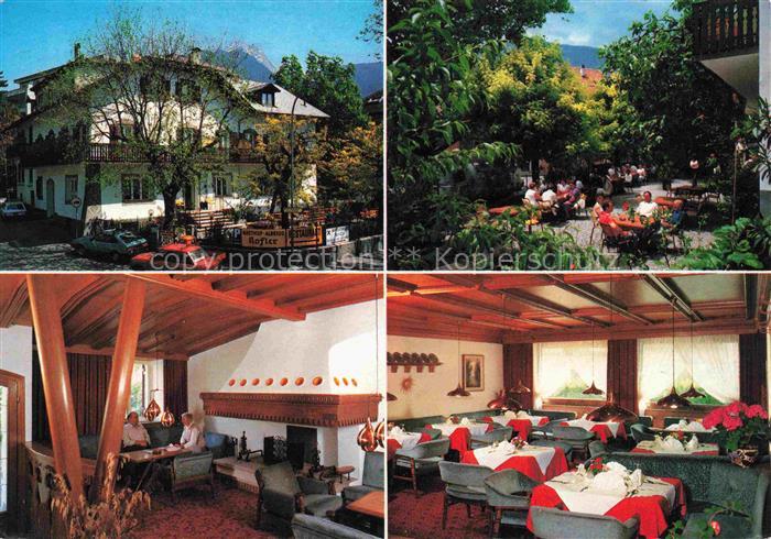 Meran MERANO IT Hotel Gasthof Kofler Garten Kaminzimmer Gastraum