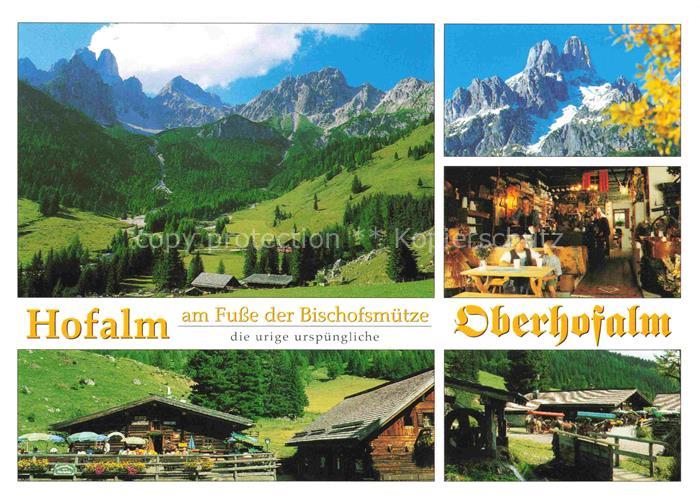 Filzmoos AT Oberhofalm Panorama Gastraum Teilansichten
