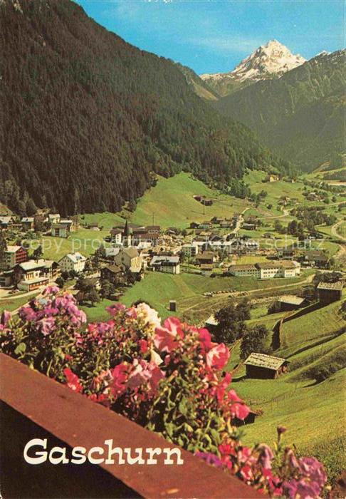 Gaschurn Vorarlberg mit Valluela
