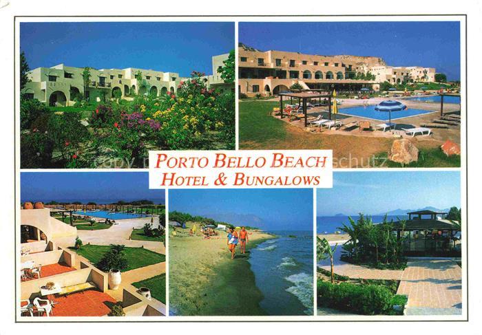 Kos Cos Greece Porto Bello Beach Hotel and Bungalows Details