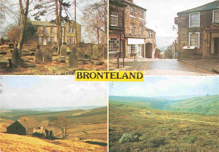 Yorkshire Coast Bronteland Haworth Parsonage Black Bull Top Withins Bronte Valle