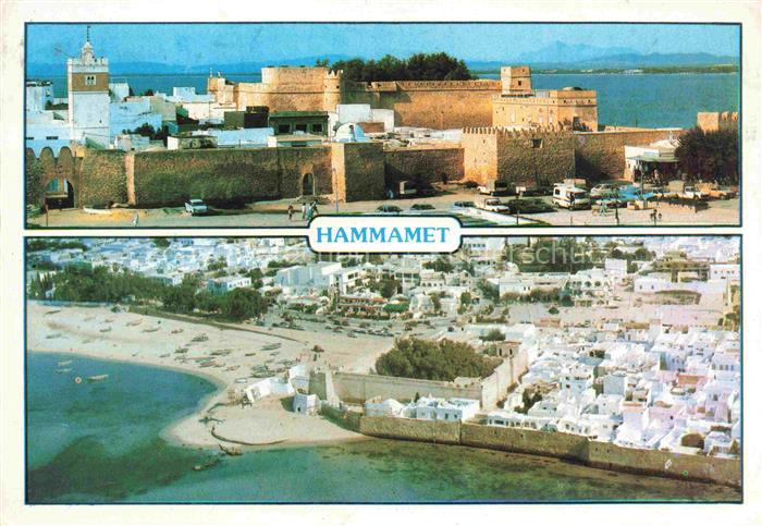 Hammamet Tunesie La vieille ville et le fort Fliegeraufnahme