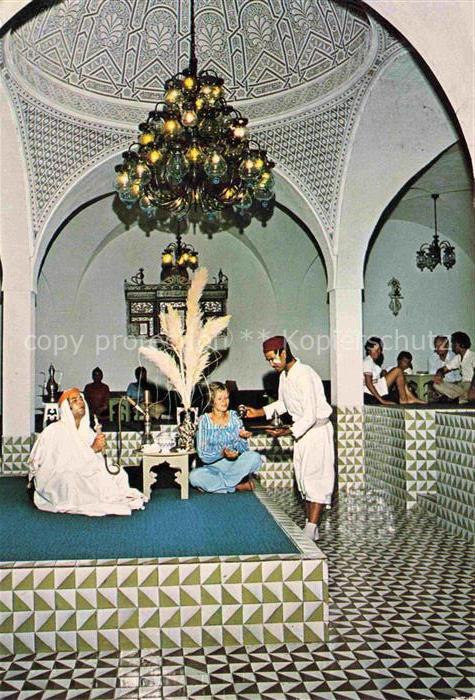 Hammamet Tunesie Cafe maure