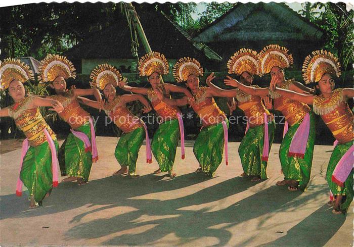 Bali  Indonesia Tari Djanger di Bali