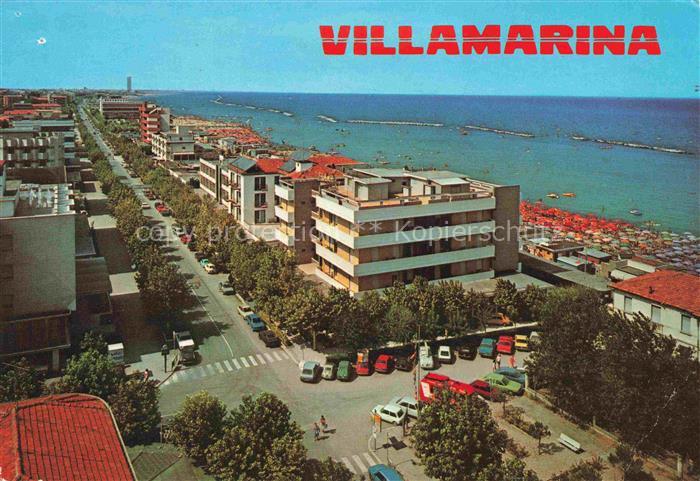 Villamarina Cesenatico IT Fliegeraufnahme
