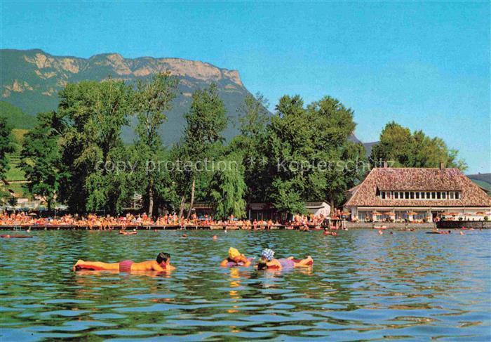 Kalterer See Suedtirol Restaurant und Strandbad Lido