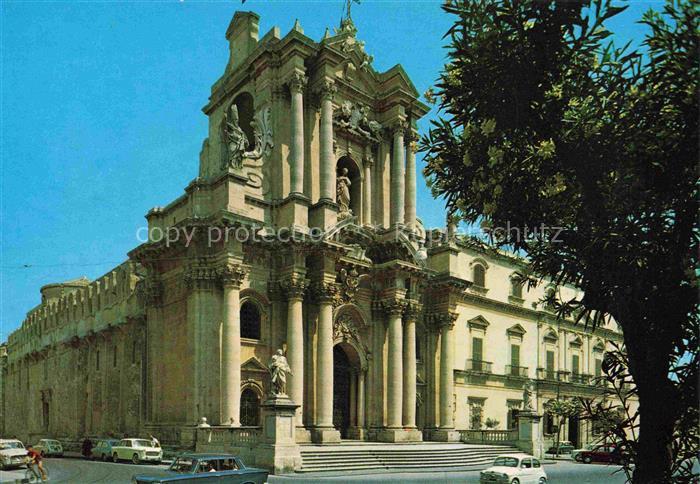 Siracusa Syrakus Sicilia IT La Cattedrale e tempio di Minerva