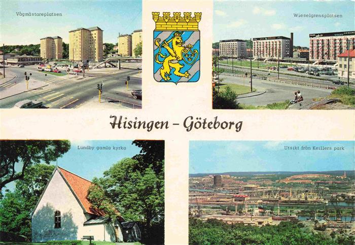 Hisingen GoeTEBORG Sweden Vagmaestareplatsen Lundby gamla kyrka Wieselgrensplats