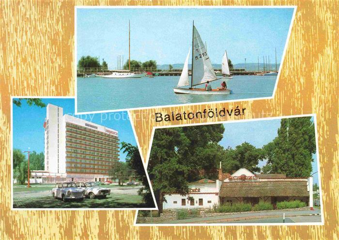 Balatonfoeldvar HU Segelpartie Hotel Cafe
