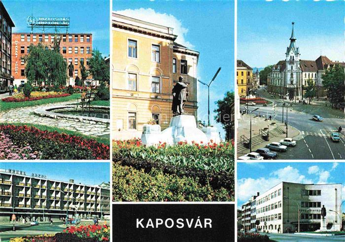 Kaposvar Kaposvarol HU Ortspartien Denkmal Hotel