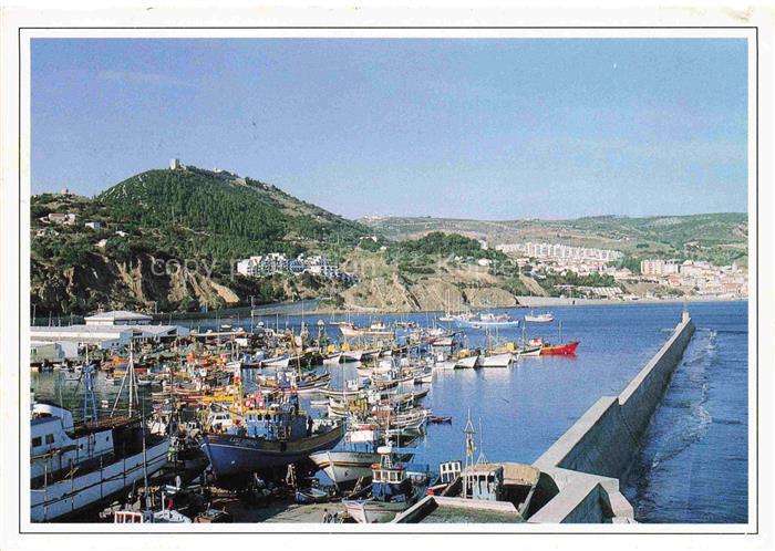 Sesimbra Setubal PT Hafenpartie