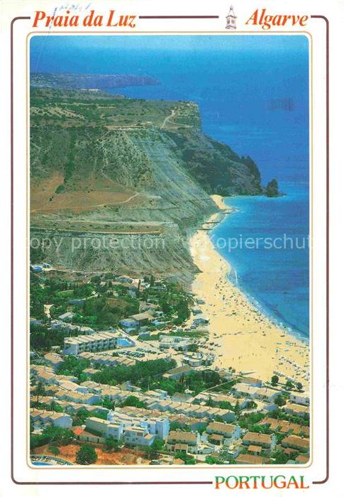 Praia da Luz PT Fliegeraufnahme