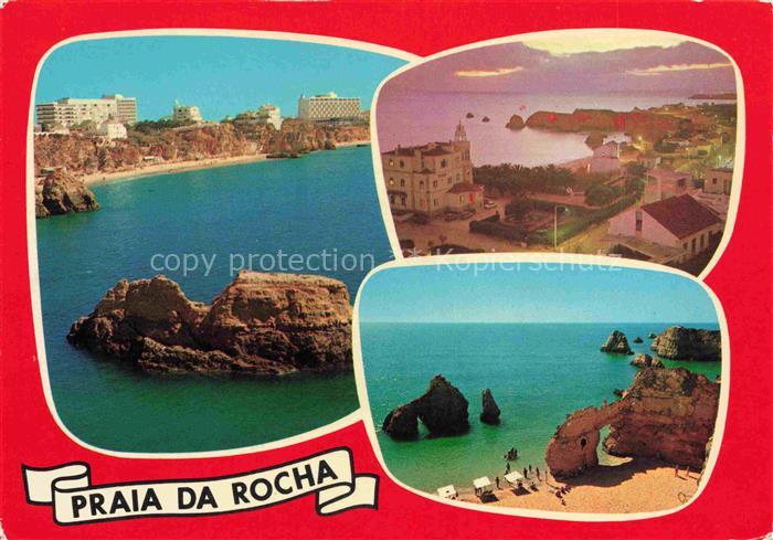 Praia da Rocha PT Fliegeraufnahmen Strand