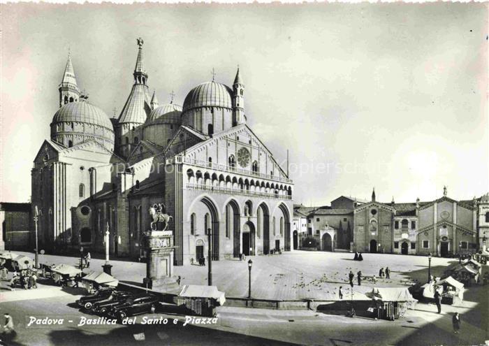 PADOVA Veneto IT Basilica del Santo e Piazza