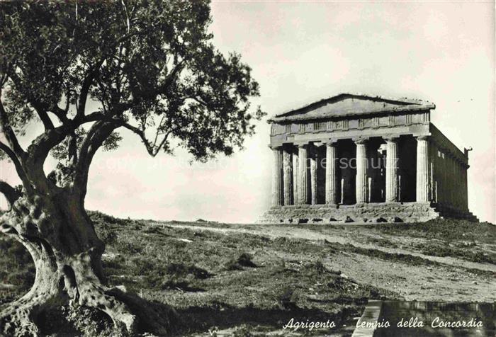 Agrigento Sicilia IT Tempio della Concordia