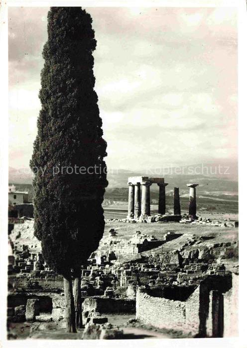 Corinth Corinthe Korinth Korinthia Greece Apollon Tempel