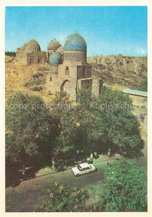 Samarkand Usbekistan Shahi Zinda ensemble