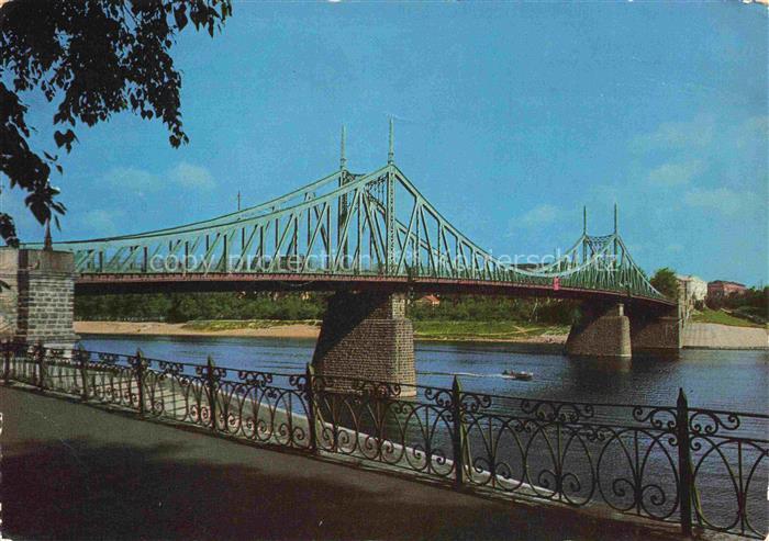 Kalinin Twer RU Bruecke ueber Wolga