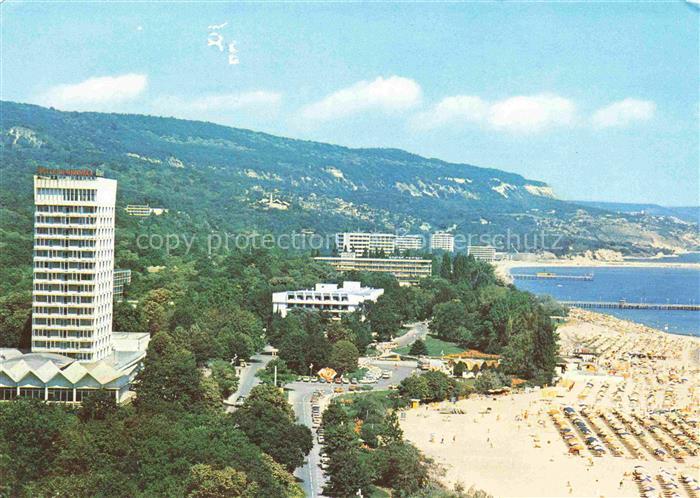 Zlatni Piassatzi Stadt Blick Strand