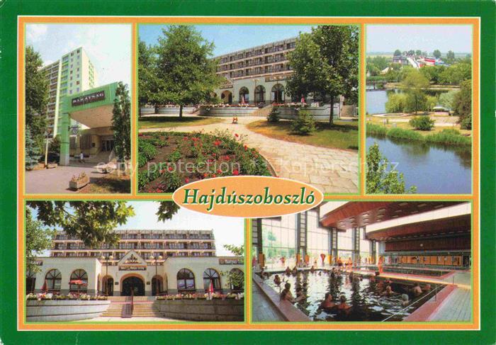 Hajduszoboszlo HU Bad See Gebaeude