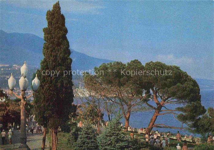 Yalta Jalta Krim Crimea Promenade