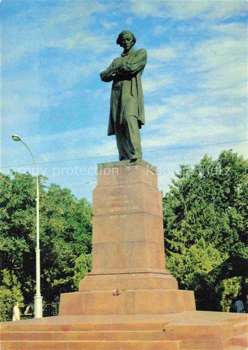 Saratov RU Denkmal N.H. Tschernischewskomu