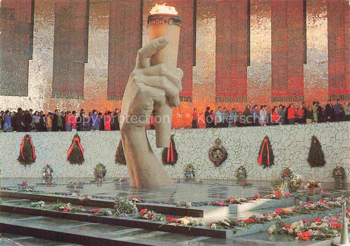 Wolgograd Volgograd RU Denkmal Ansambel Helden Stalingrad Schlacht