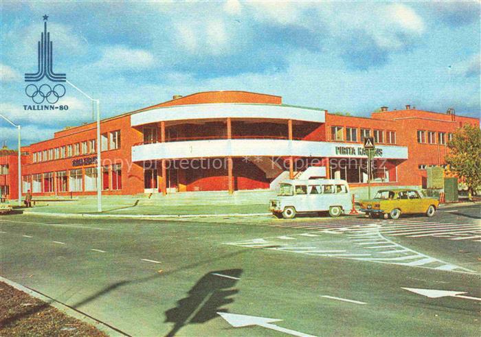 TALLINN Reval Estonia Supermarkt Einkaufshaus in Pirita