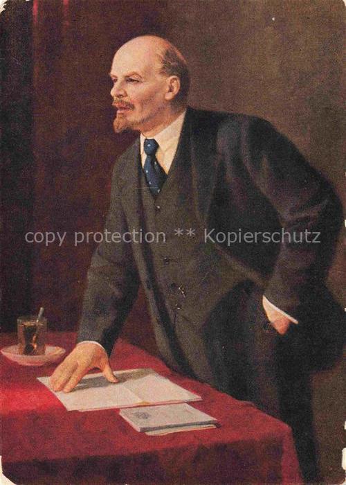 LENIN Wladimir Iljitsch Politik Politics Politique P.W. Wasiljew
