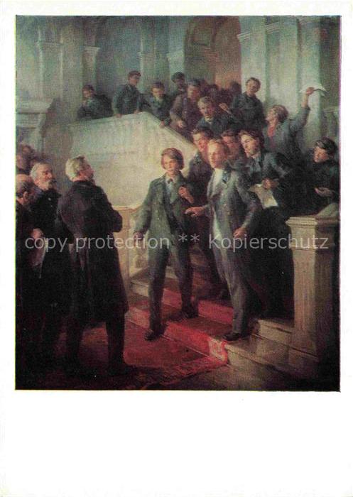 LENIN Wladimir Iljitsch Politik Politics Politique revolutionaeres Treffen Kazan