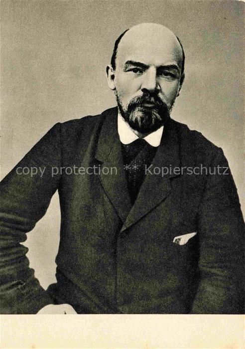 LENIN Wladimir Iljitsch Politik Politics Politique in Poronino Polen