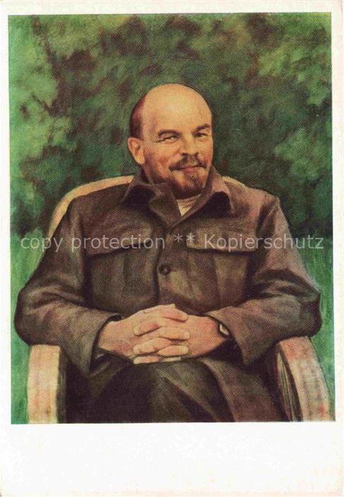 LENIN Wladimir Iljitsch Politik Politics Politique Portraet A. Mihajlovskoho