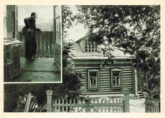 LENIN Wladimir Iljitsch Politik Politics Politique Podolsk Haus Krdrowoj