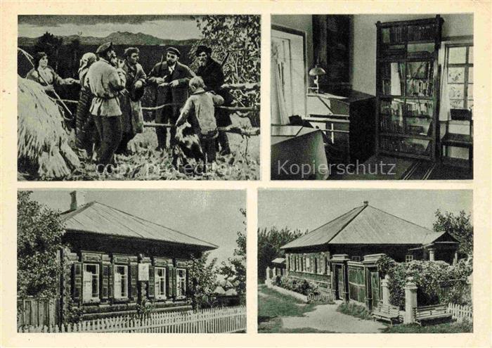 LENIN Wladimir Iljitsch Politik Politics Politique Schuschenskoje Wohnhaeuser