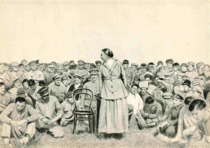 Politik N.K.Krupskaja Revolutionerin