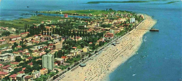 LIGNANO  Sabbiadoro Veneto IT Fliegeraufnahme