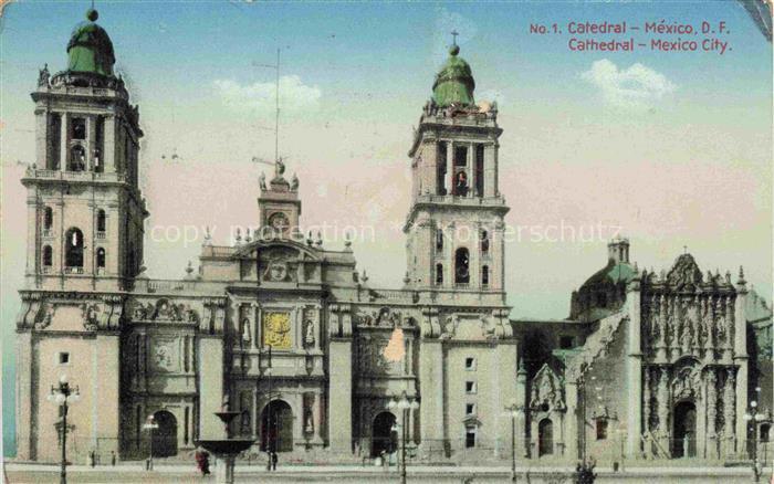 Mexico  City D.F. Mexico Cathedral