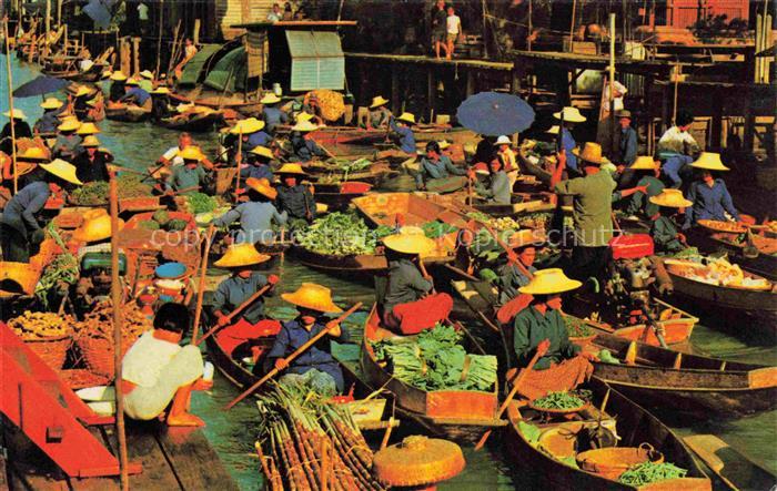 Thailand Floating Market