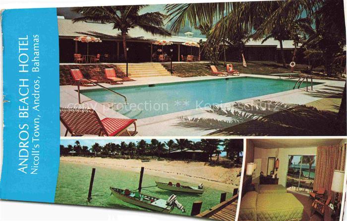 Andros Bahamas Andros Beach Hotel Schwimmbad Strand Zimmer