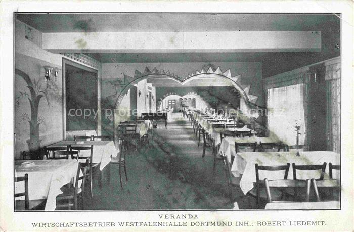 DORTMUND  CITY Wirtschaftsbetrieb Westfalenhalle Veranda