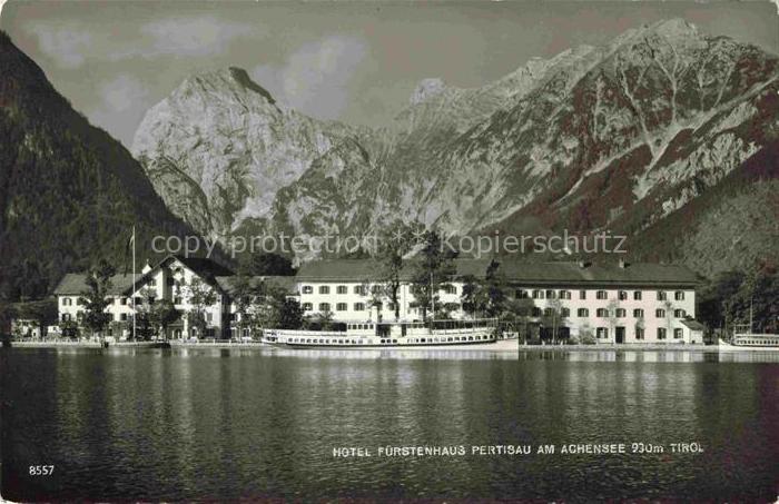Pertisau Achensee Tirol AT Hotel Fuerstenhaus Seepartie