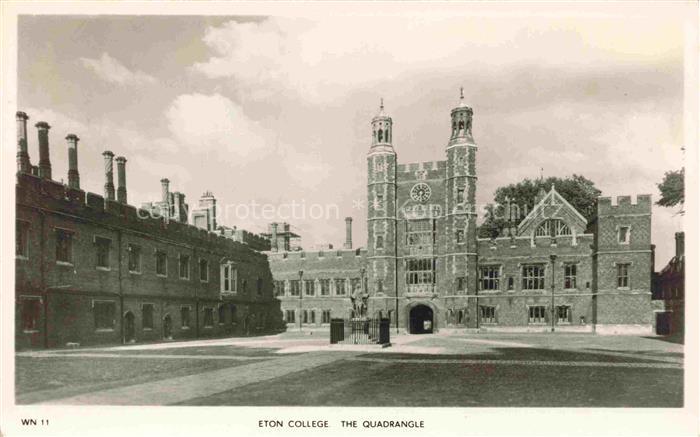 Eton  Berkshire UK Eton College The Quadrangle