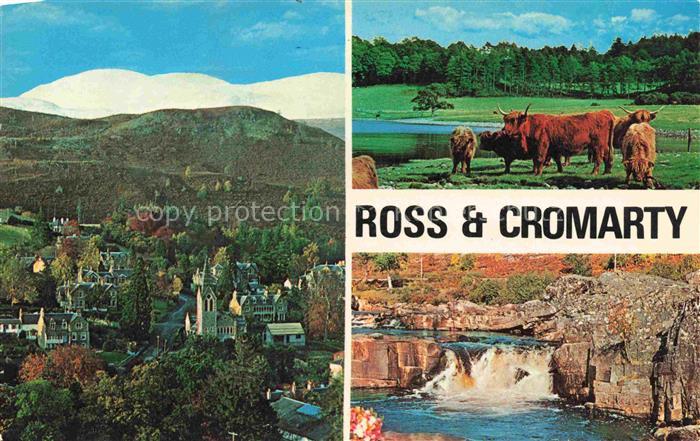 Ross Cromarty Strathpeffer West Highland Strath Garve Falls
