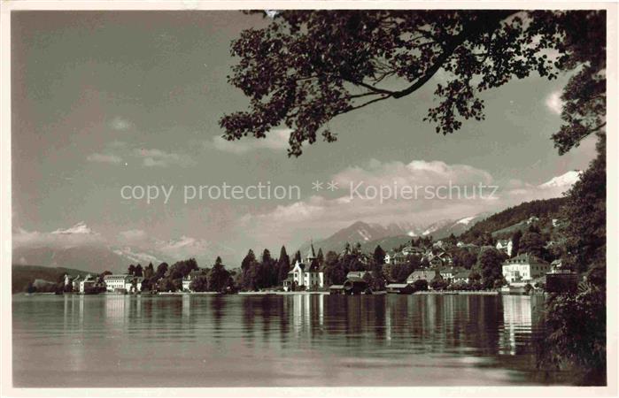 Millstatt Millstaettersee Kaernten AT Seepartie