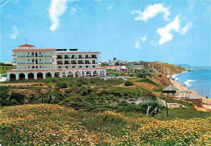 Conil de la Frontera Hotel Flamenco Vista parcial y acceso a la playa
