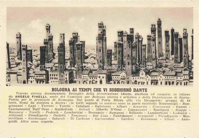 BOLOGNA IT ai tempi che vi soggiorno dante