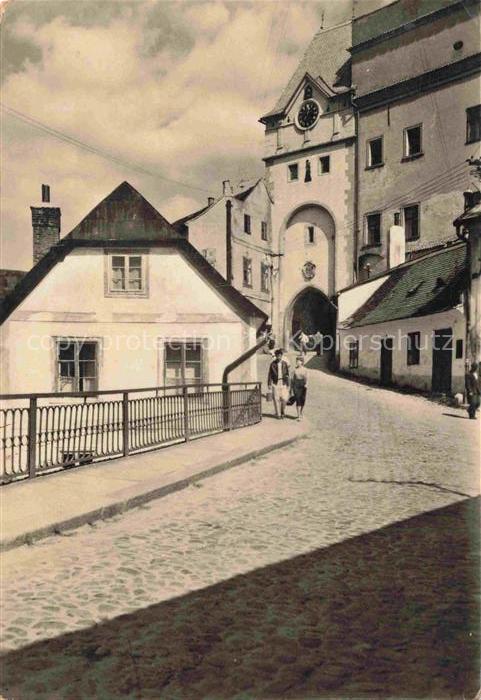 Jindrichuv Hradec Neuhaus Boehmen CZ Ortsmotiv