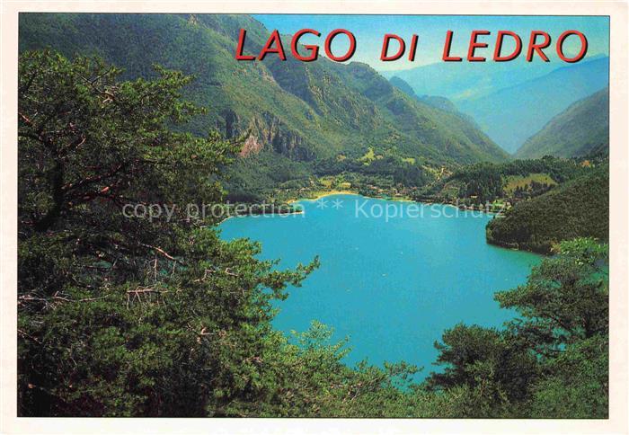Lago di Ledro Mezzolago Trentino IT Panorama