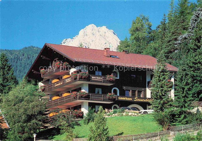 MITTENWALD Bayern Gaestehaus Sonnenbichl