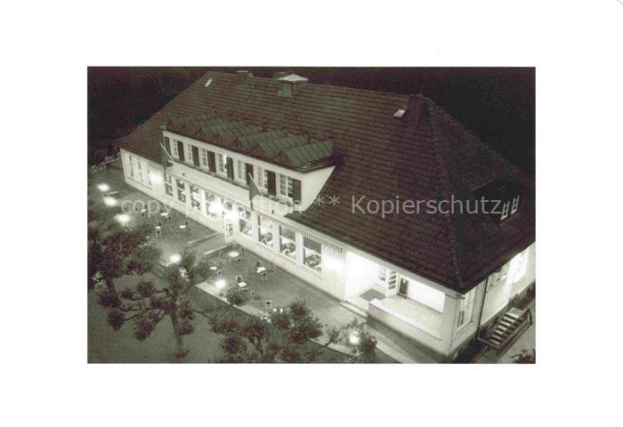 BAD NAUHEIM Johannisberg Cafe Restaurant Hotel Fliegeraufnahme